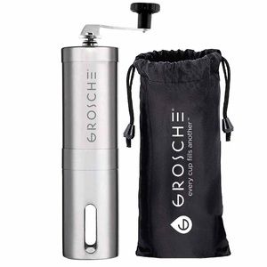 NWT Grosche Bremen Mini portable coffee grinder. New in box.